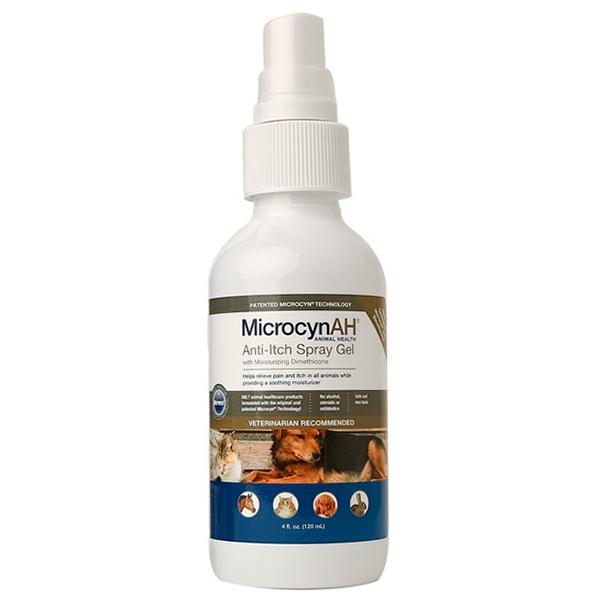 Microcyn Anti-Itch спрей-гель з диметиконом від свербіння шкіри 120 мл (992127)